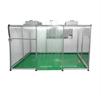 Купить Huuao Pre-Engineered GMP Pharmaceutical Modular Cleanroom GMP Class 100 Customized Clean Room Turnkey Projects Pharmaceutical Modular Cleanroom Projects online manufacture