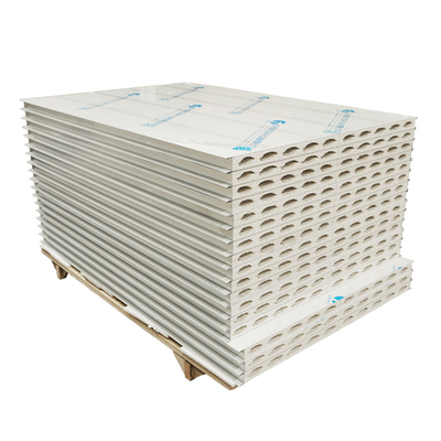 Купить Huaao Fireproof Waterproof Aging Resistant Deformable and Easy Splicing of Magnesium Sulfide Purification Color Steel Sandwich Panel online manufacture