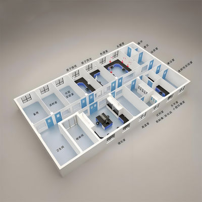 Купить Huaao Modular Cleanroom Design and Manufacturing Cost Effective Class100~Class100000 Clean Room Dust Free Clean Room Modular Cleanroom online manufacture