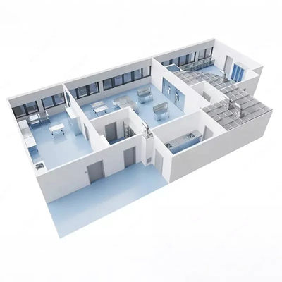 Купить Профессиональное решение Huuao GMP Clean Room Лаборатория Clean Rooms Модульный проект Cleanroom online manufacture