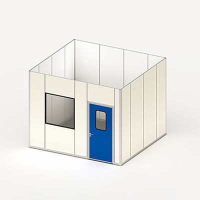 Huaao Magnesium White Partition Wall Rooms 7 Workshop Class Operating Clean Room ISO Portable Modular Clean Room System with HEPA Filter Expandable Cleanroom