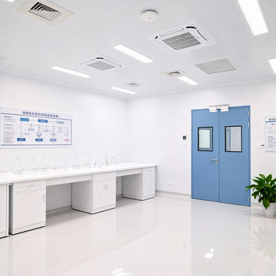 Huaao ISO CLASS 9 Dust-Free Clean Room Workshop Pharmaceutical Laboratories Modern Design Rock Wool Magnesium Board Sandwich Panels